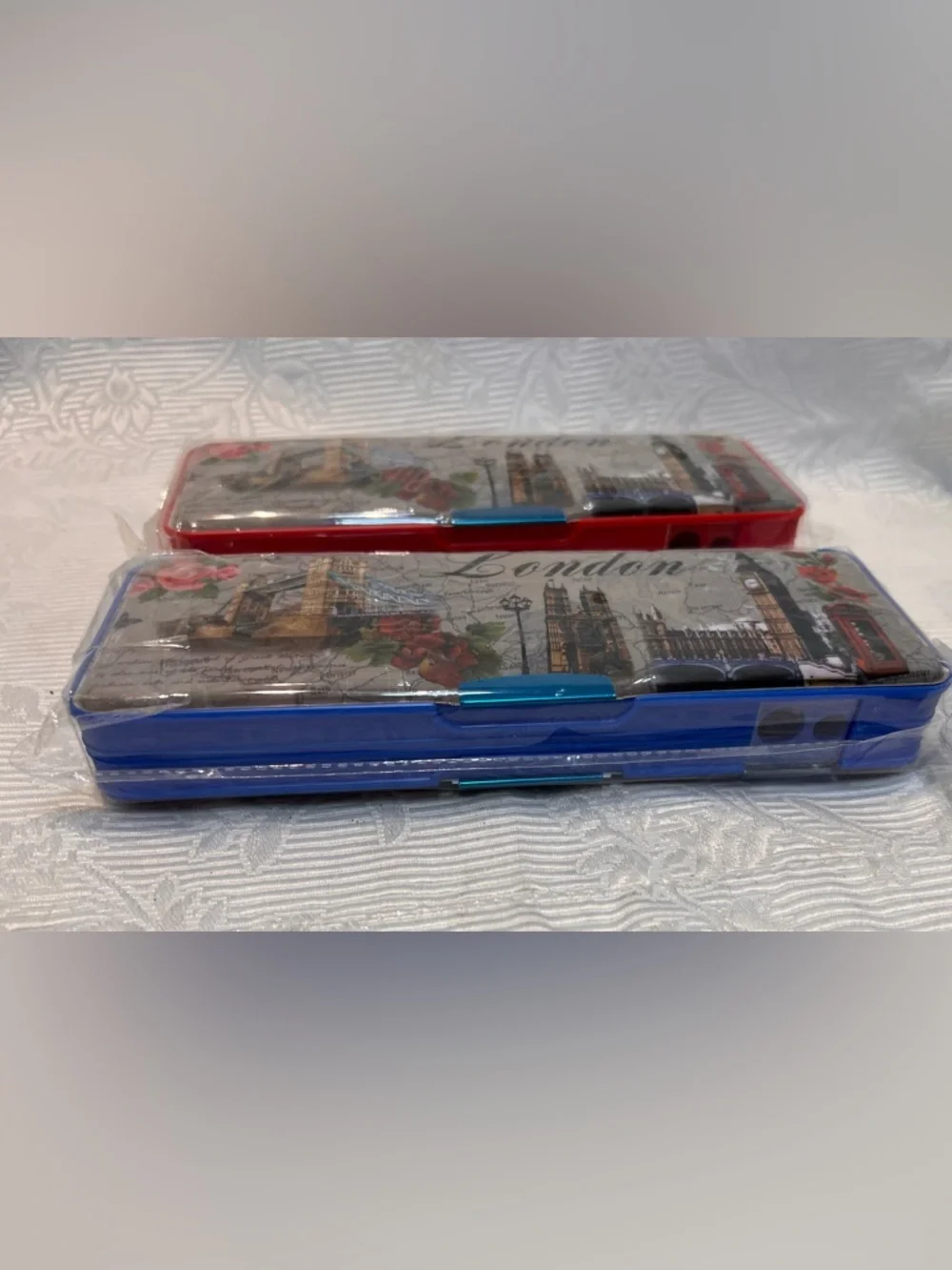 London Souvenir Plastic Pencil Cases 2 8.5